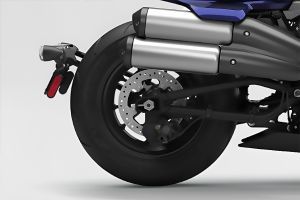 Rear Tyre View of Sportster S