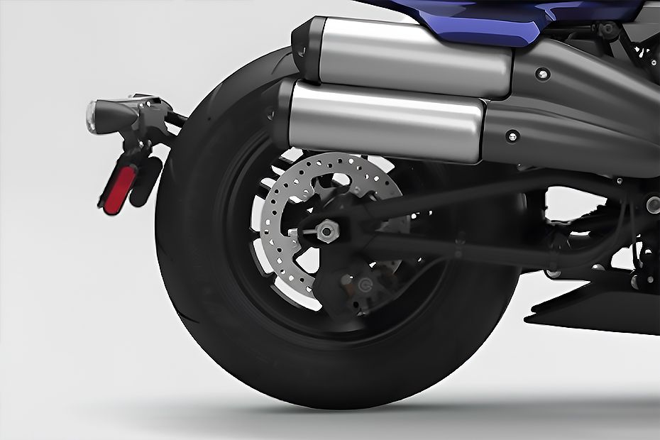 Rear Tyre View of Sportster S