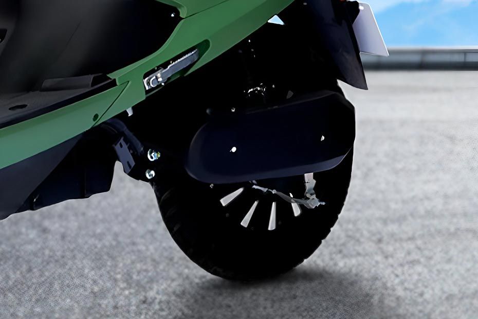 Rear Tyre View of Nova