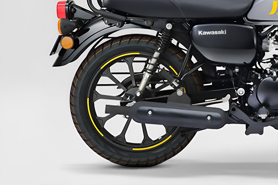 Rear Tyre View of W175