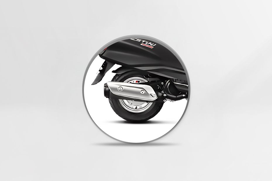 Rear Tyre View of Destini Prime