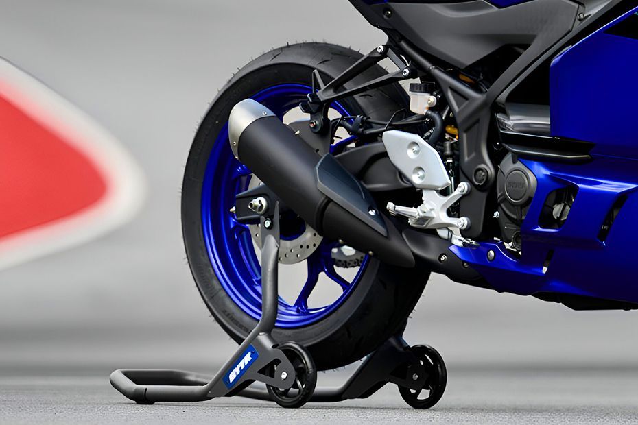 Rear Tyre View of 2025 R3