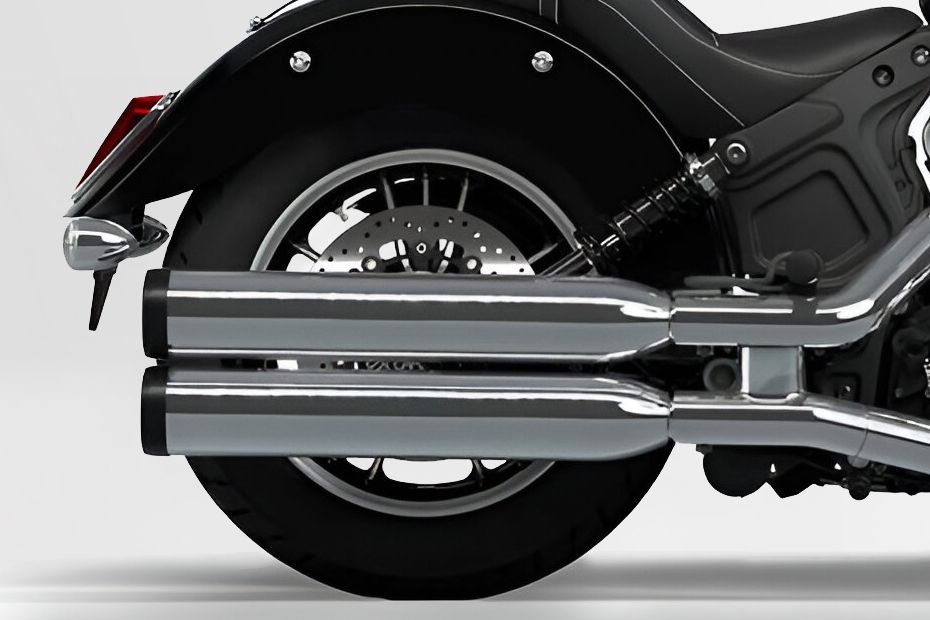 Rear Tyre View of Scout