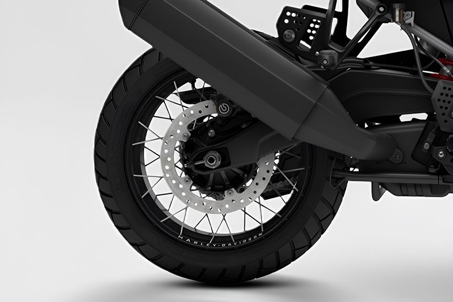 Rear Tyre View of Pan America 1250