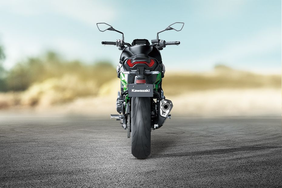 Rear View of Z900