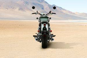 Rear View of Super Meteor 650