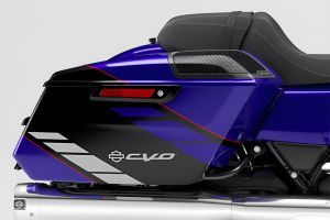 Side Storage of CVO Road Glide