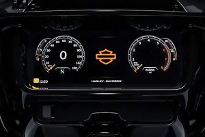 Speedometer of Street Glide