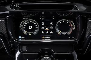 Speedometer of CVO Street Glide