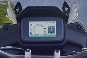 Speedometer of 2025 XL750 Transalp