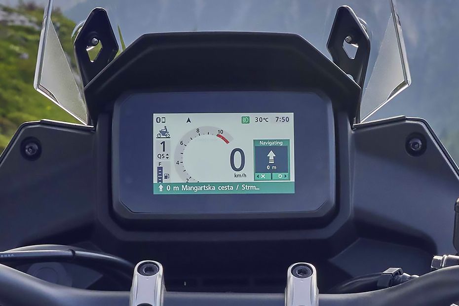 Speedometer of 2025 XL750 Transalp