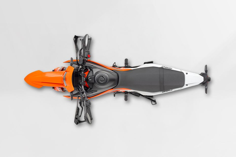 Top View of 390 Enduro R