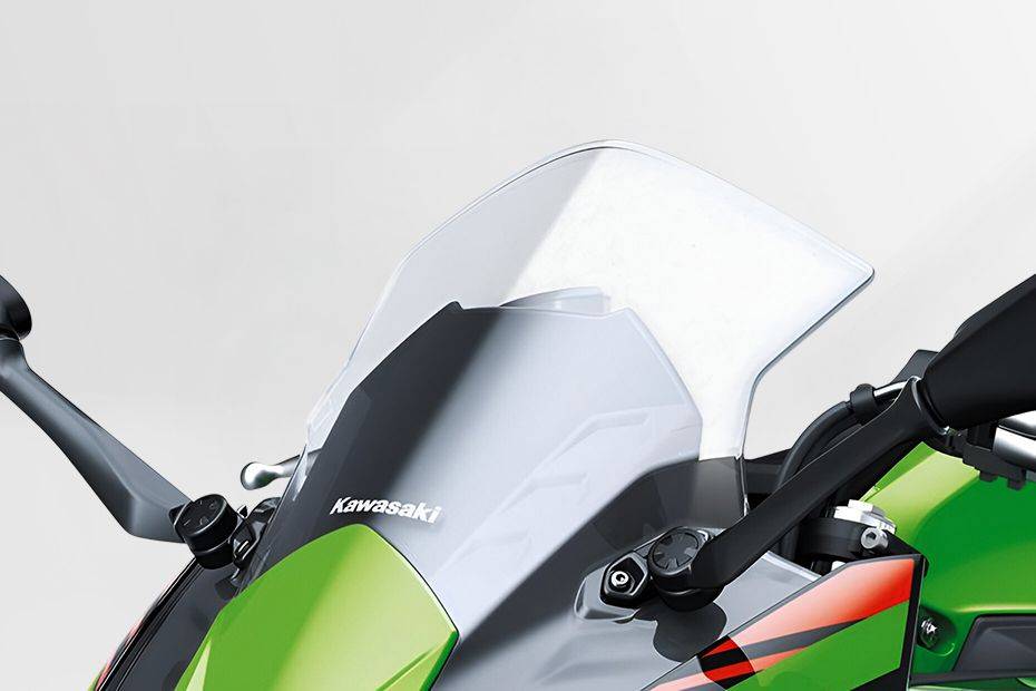Windshield View of Ninja 650