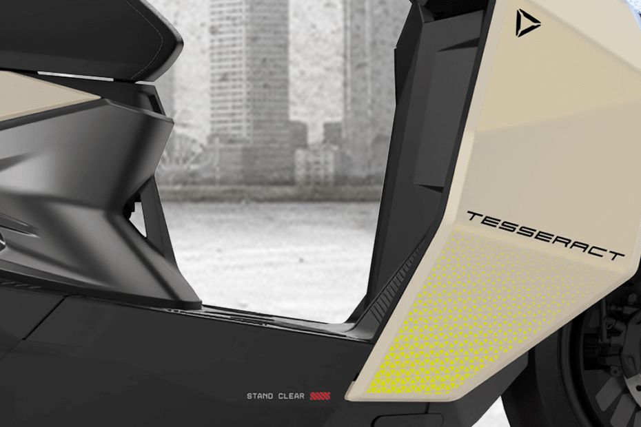 Foot Space View of Tesseract