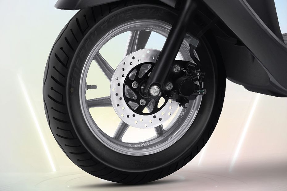 Front Tyre View of e Access