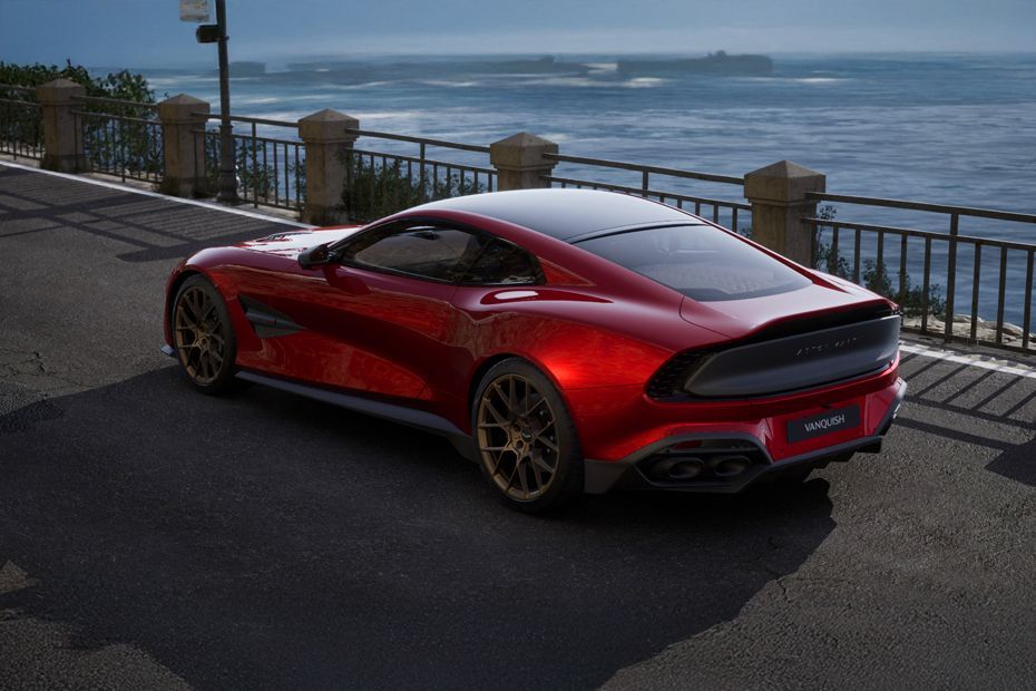 Rear 3/4 left Image of Vanquish