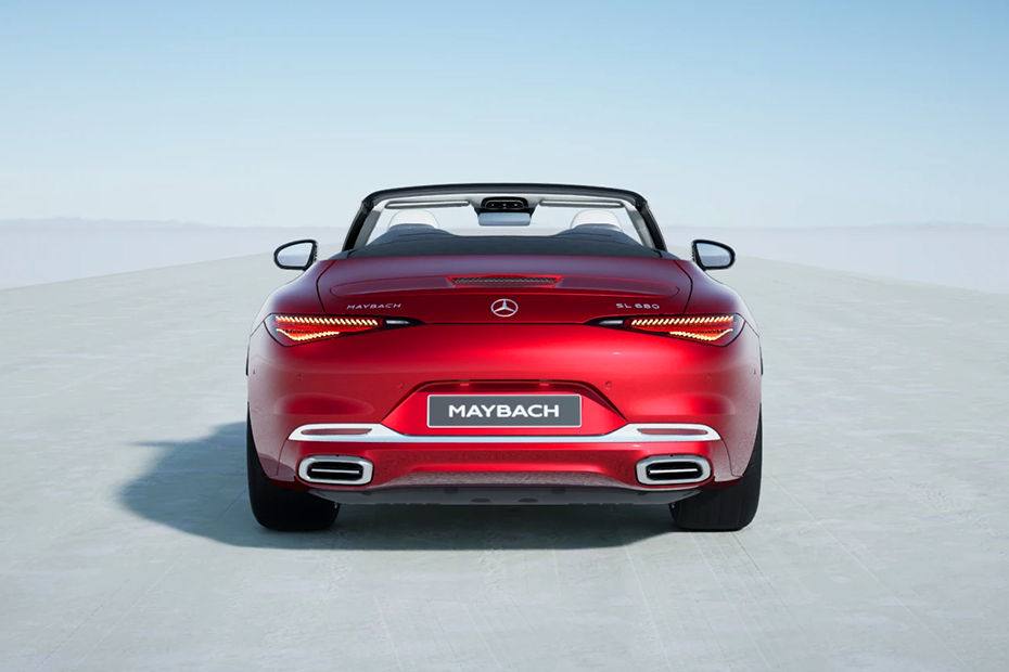 Rear back Image of Maybach SL 680