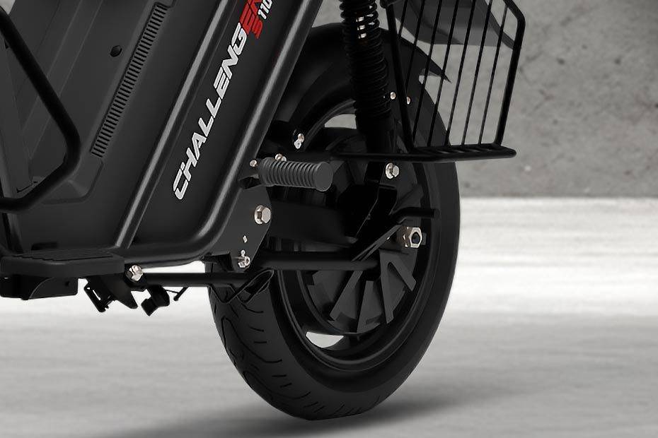 Rear Tyre View of Challenger