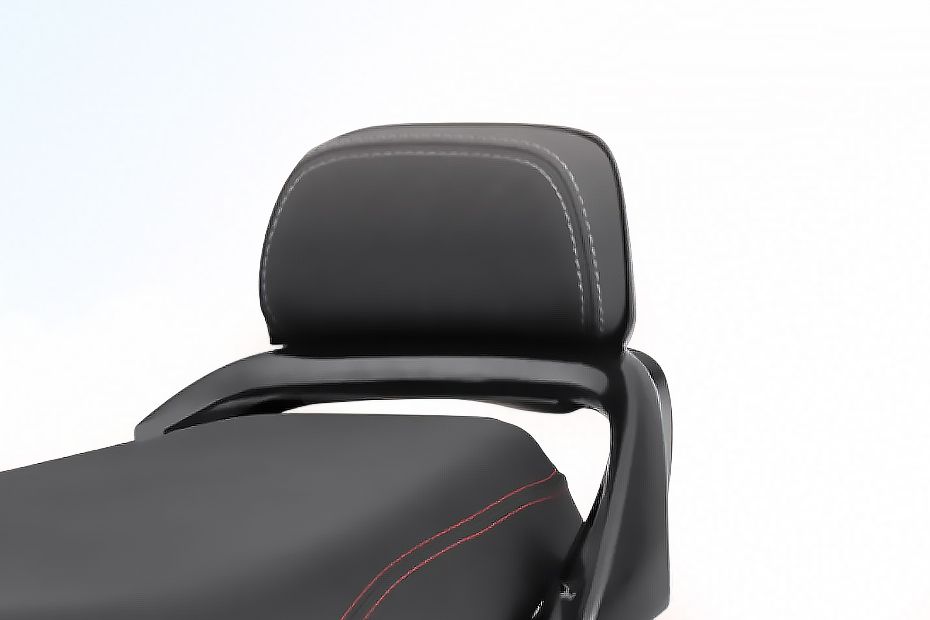 Back Rest View of iQube S
