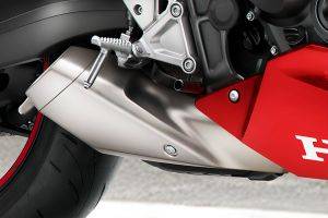Exhaust View of CBR650R