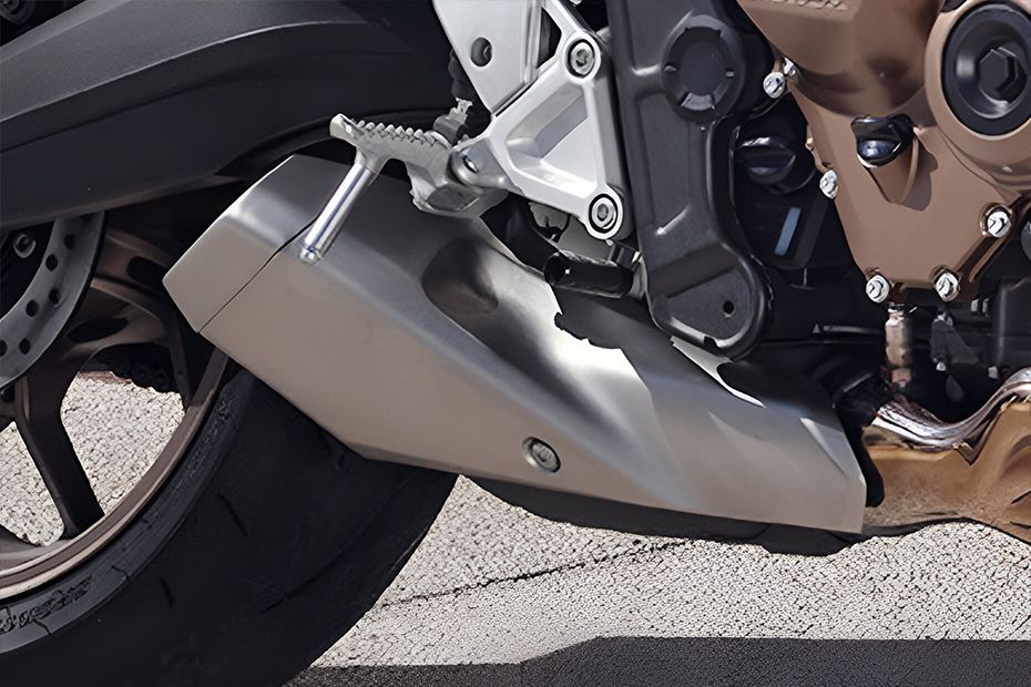 Exhaust View of CB650R