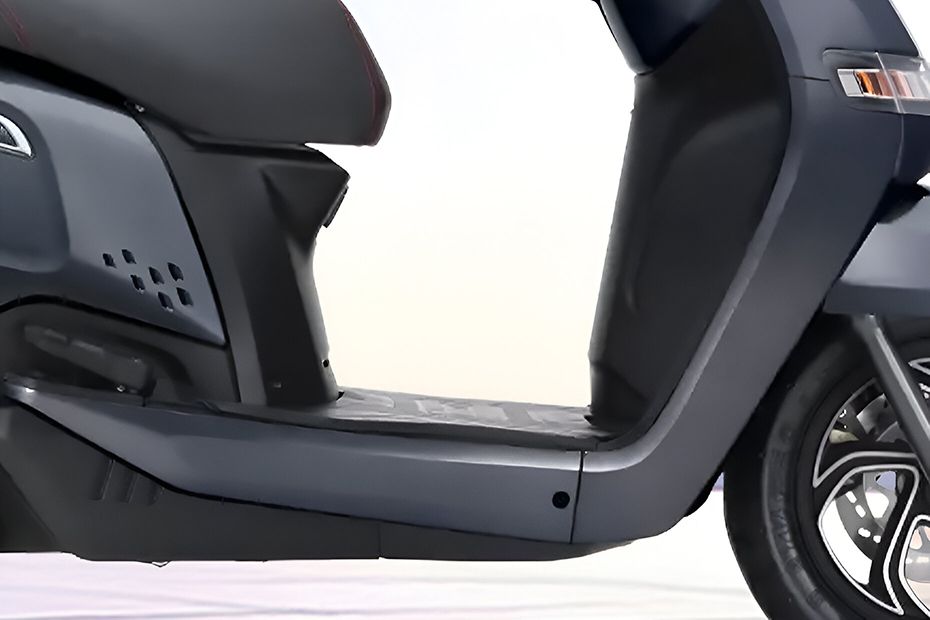 Foot Space View of iQube S