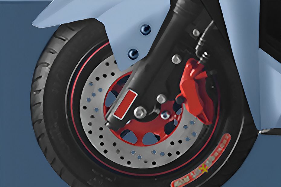 Front Brake View of Jaunty S