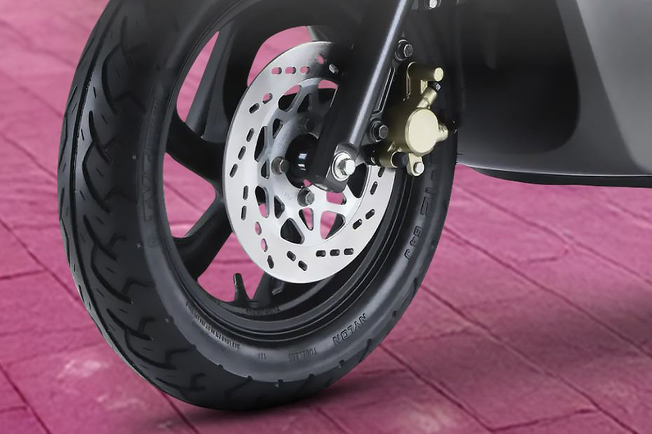 Front Brake View of iQube