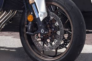 Front Brake View of CB650R