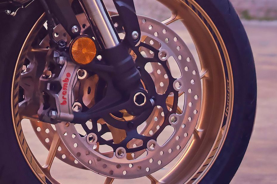 Front Brake View of CB1000 Hornet SP