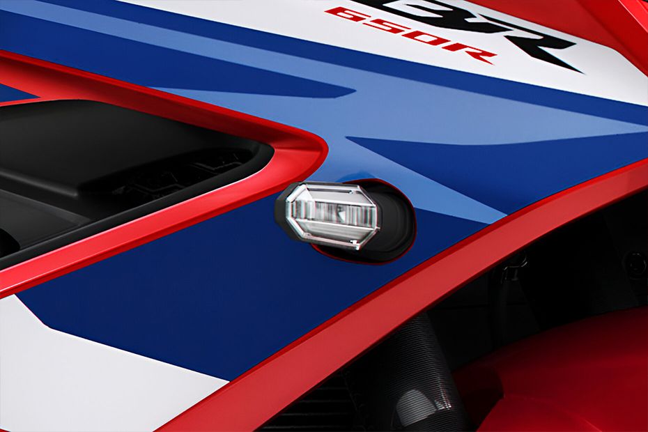 Front Indicator View of CBR650R