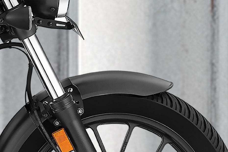 Front Mudguard & Suspension of Hness CB350