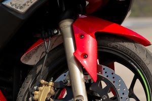 Front Suspension View of KM3000 Mark 2