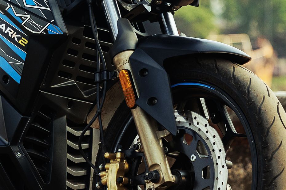 Front Suspension View of KM4000 Mark 2