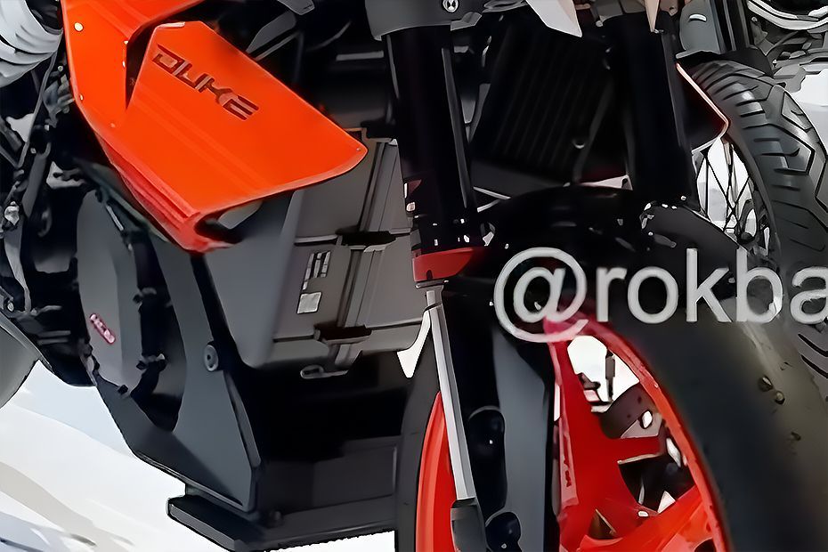 Front Suspension View of E-Duke