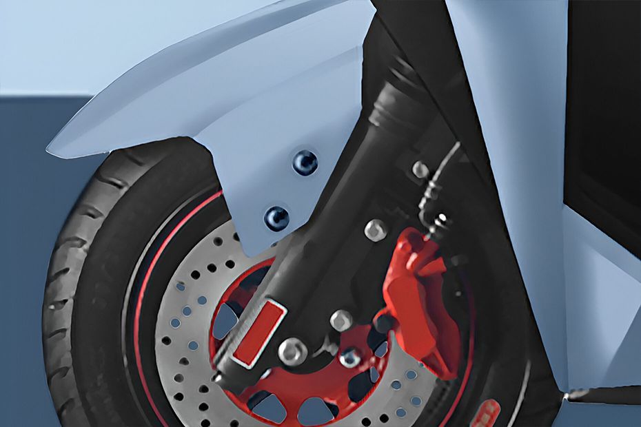 Front Suspension View of Jaunty S