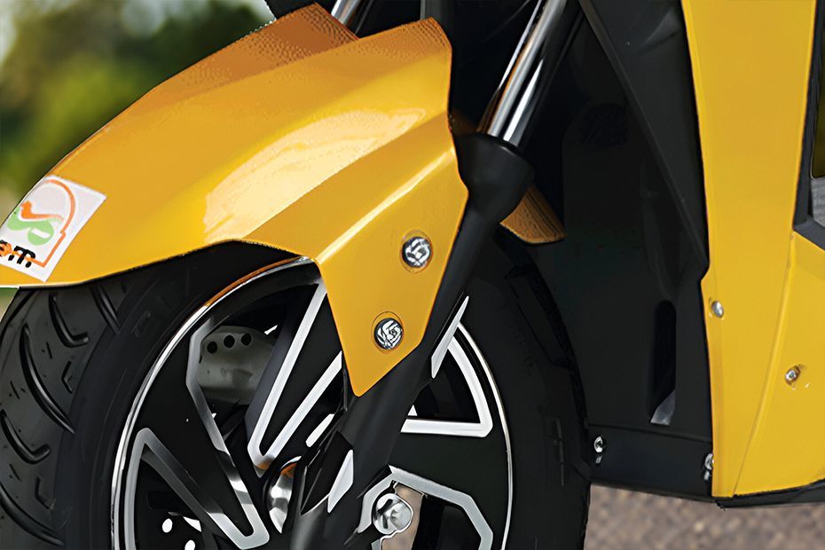 Front Suspension View of Jaunty I-Pro