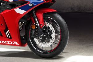 Front Tyre View of CBR650R