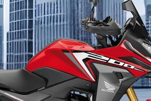 Fuel tank of CB200X