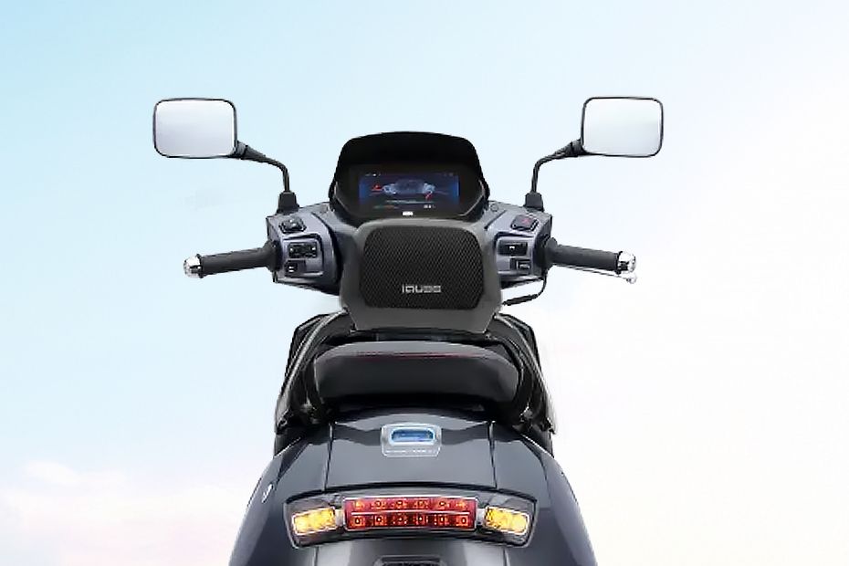 Handle Bar View of iQube S