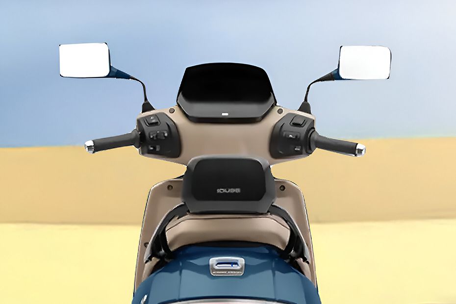 Handle Bar View of iQube