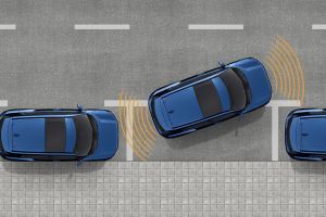 Rear Parking Sensors Top View Image of e Vitara