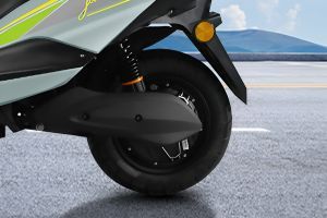 Rear Tyre View of Jaunty L