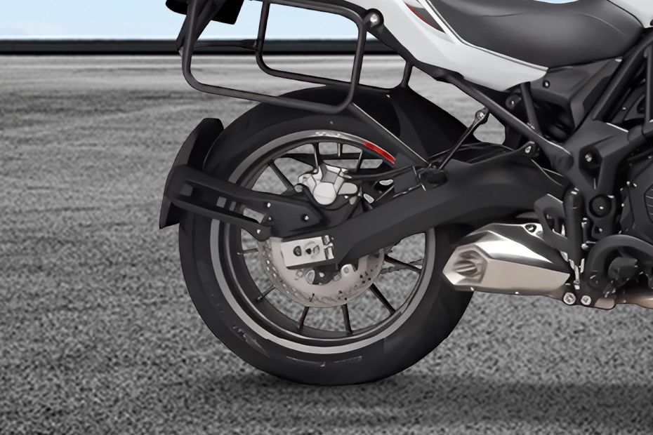 Rear Tyre View of TRK 502