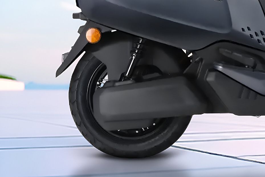Rear Tyre View of iQube S