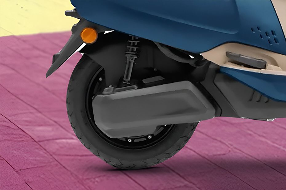 Rear Tyre View of iQube