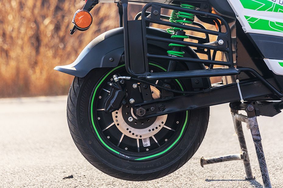 Rear Tyre View of Hermes 75