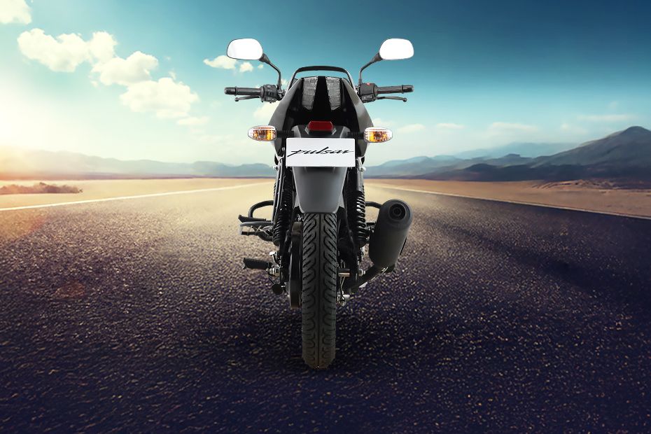 Rear View of Pulsar 150