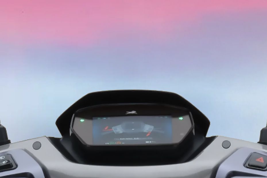 Speedometer of iQube