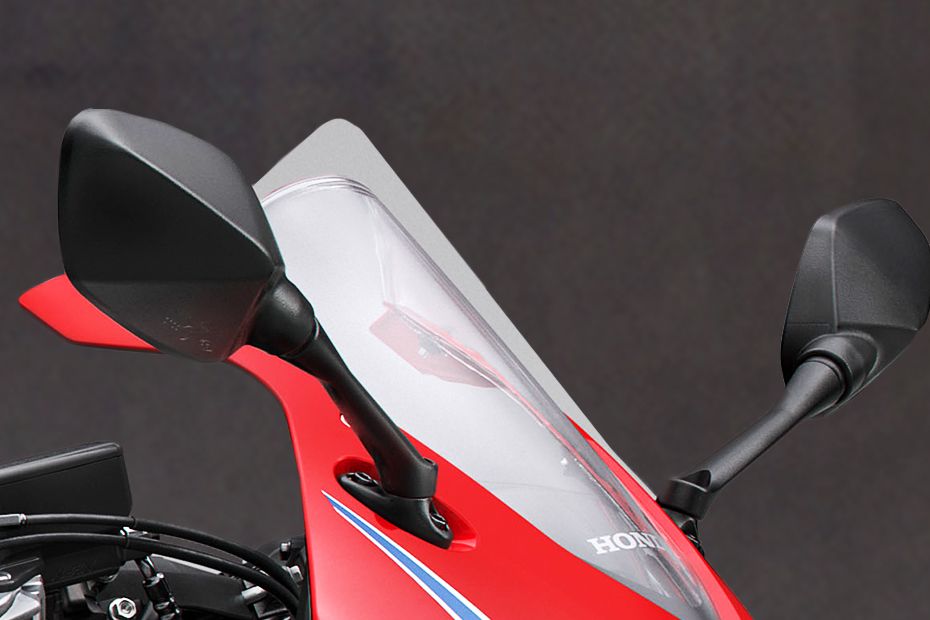 Windshield View of CBR650R